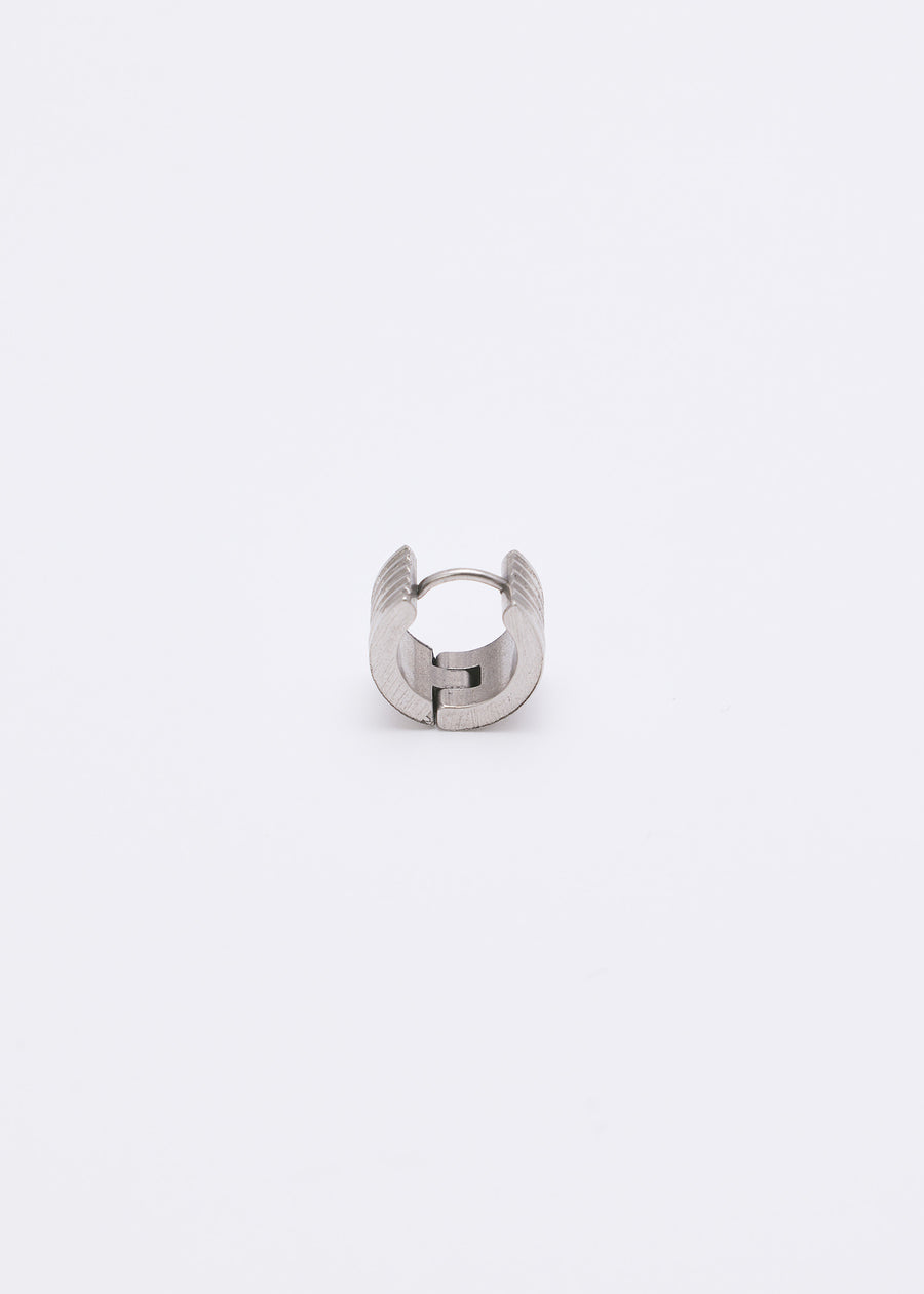 [シルバー]コンパクトラインピアス