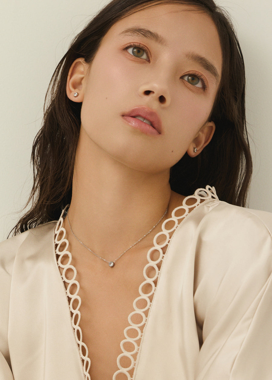 [シルバー]ジルコニアピアス