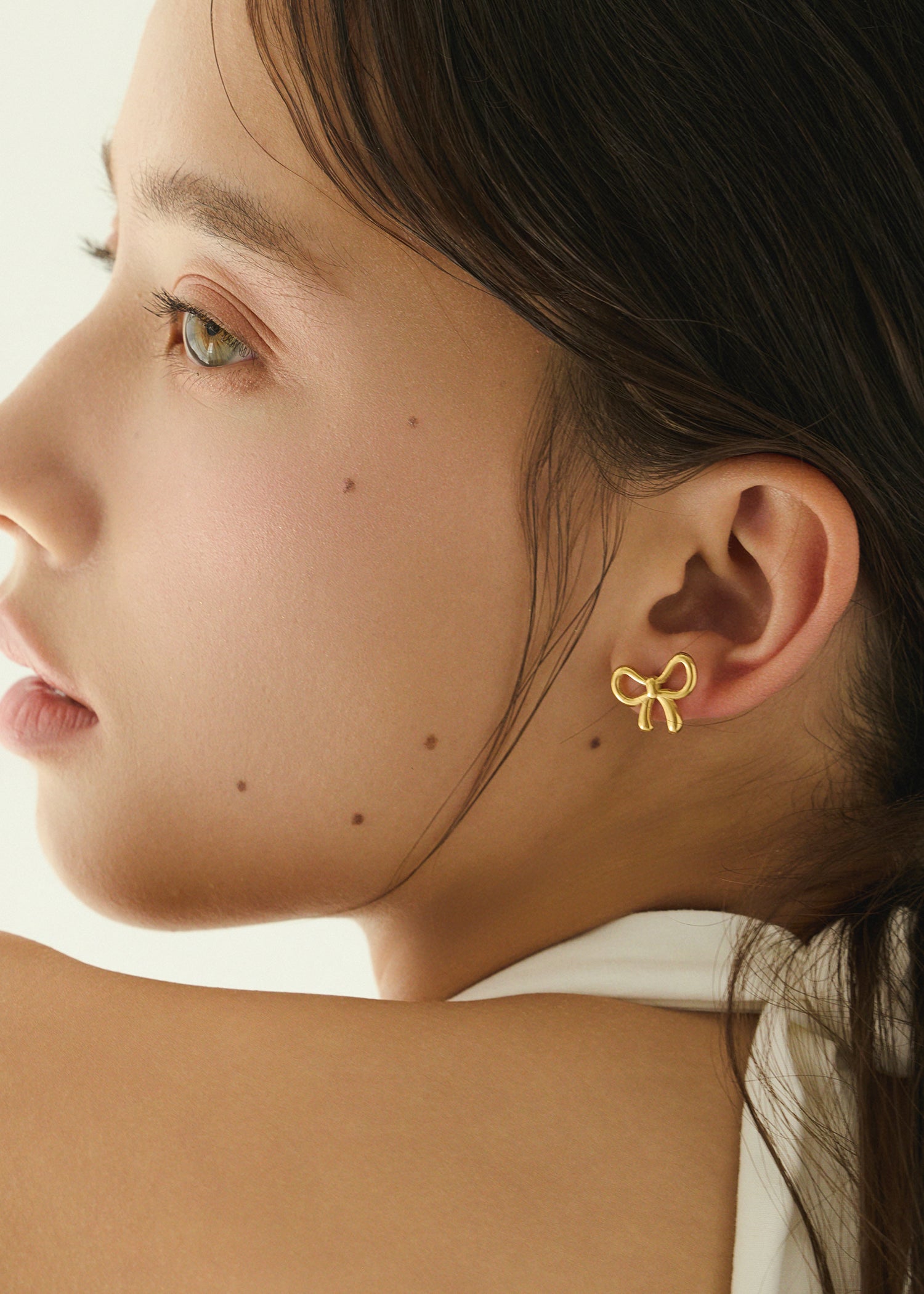 Hermès ゴールドピアス 箱リボン付き 大きめでエレガント♡】HERMES Olympe ピアス ゴールド (HERMES/ピアス