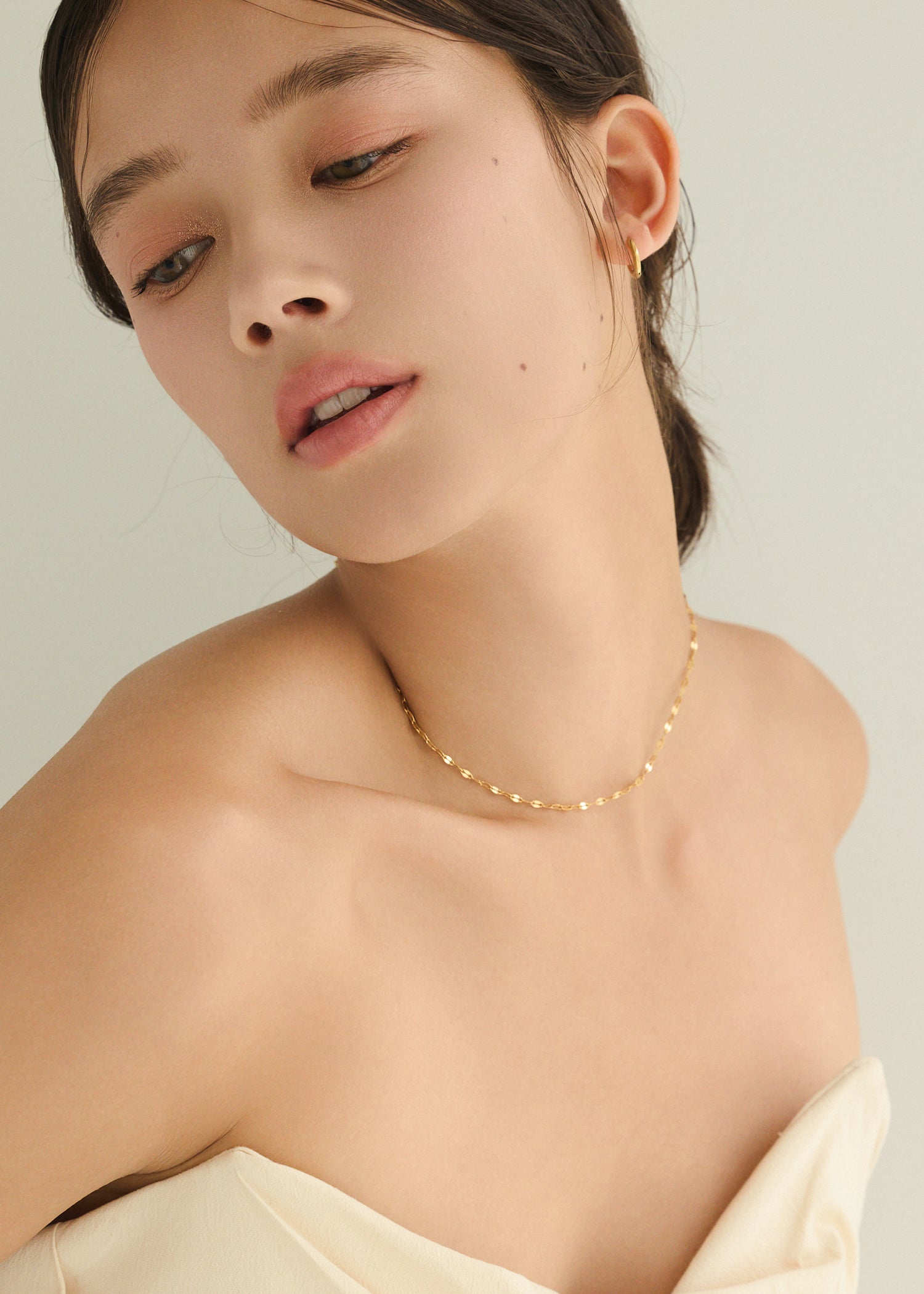 glitter ゴールドチェーンネックレス 約50cm Necklace & Bracelet | Glitter