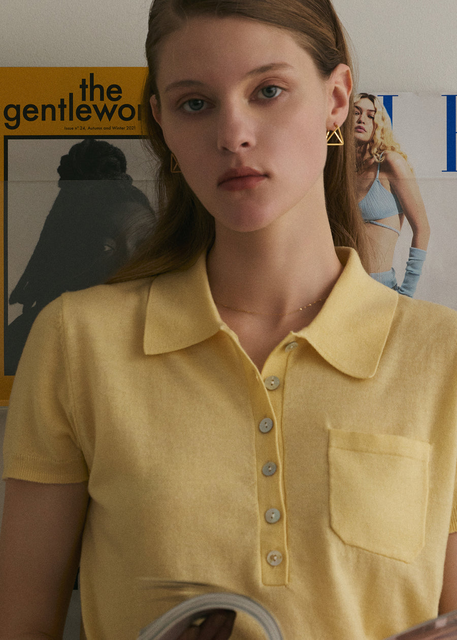 [ゴールド]リーフネックレス