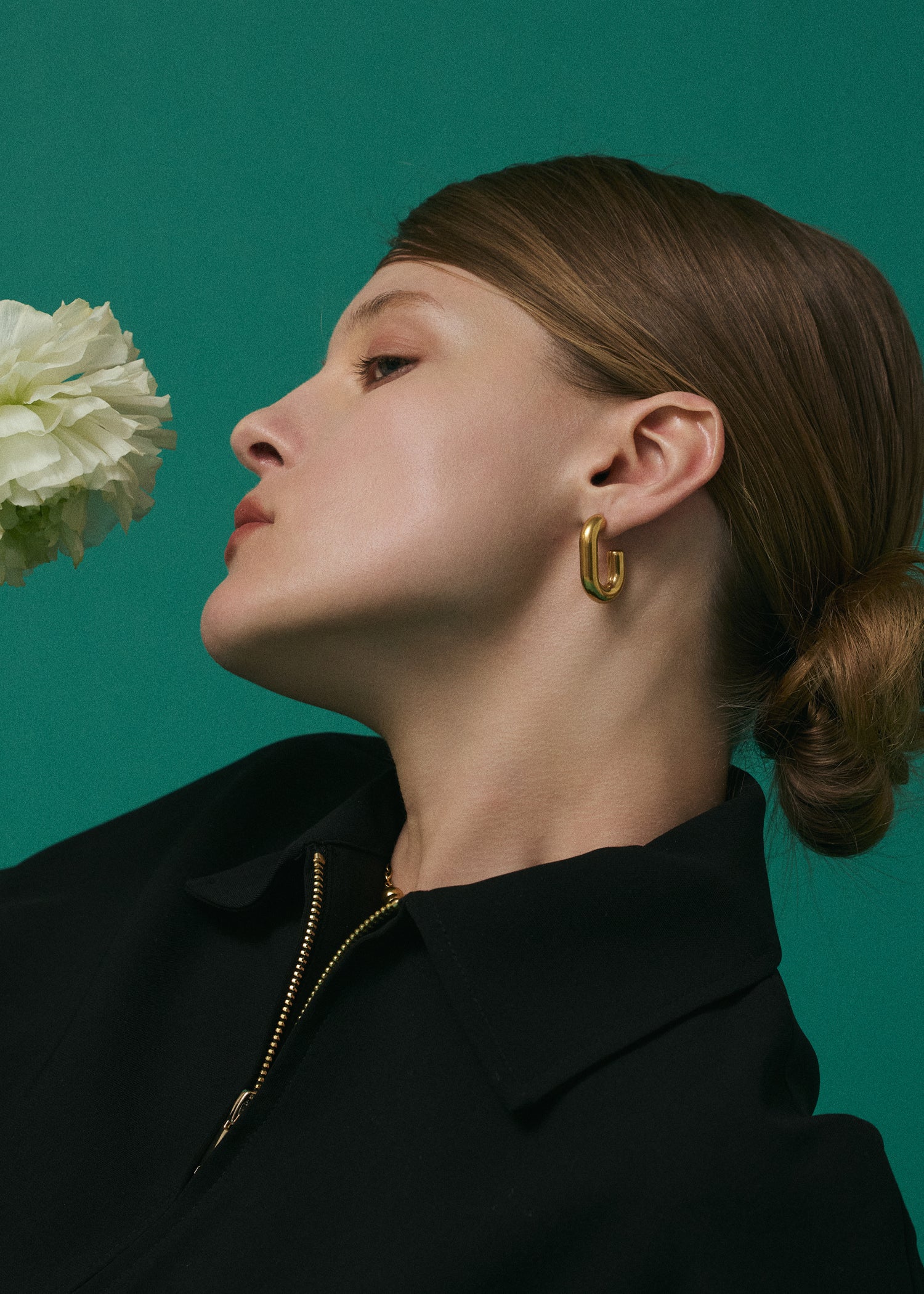 ゴールド]フックピアス – FLOA