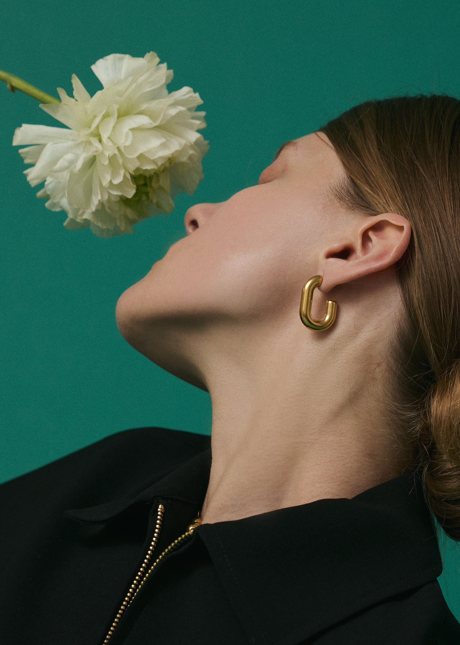 ゴールド]フックピアス – FLOA