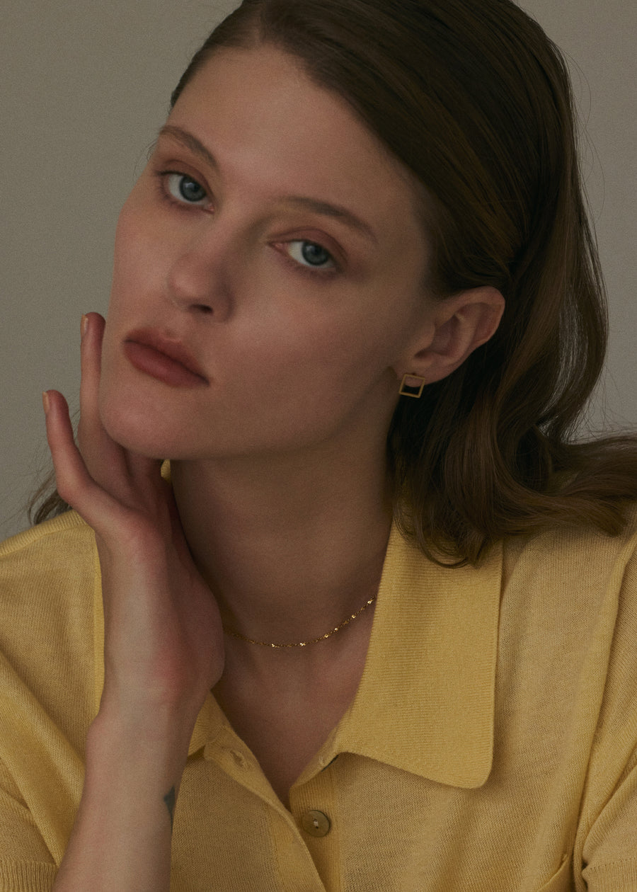 [ゴールド]リーフネックレス