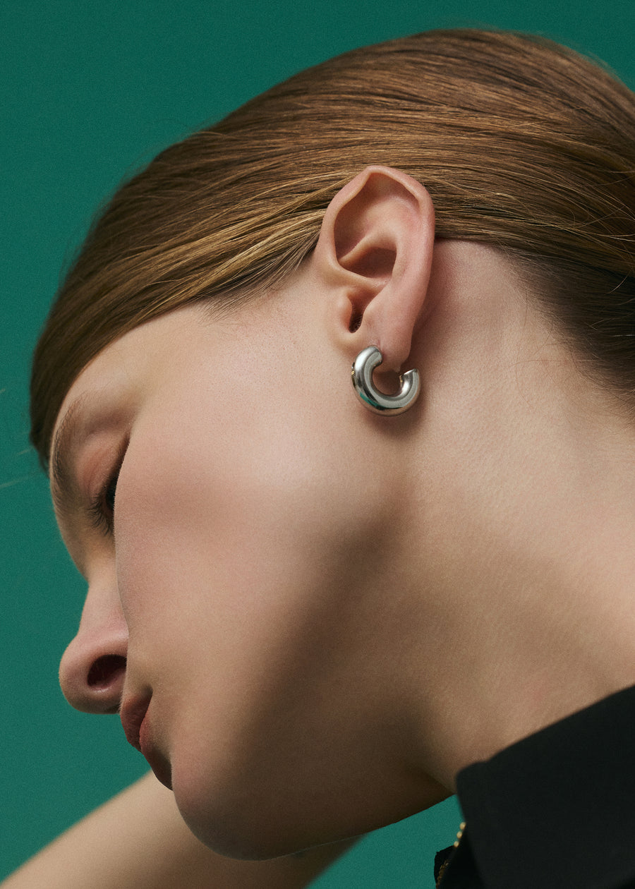 [シルバー]アークピアス